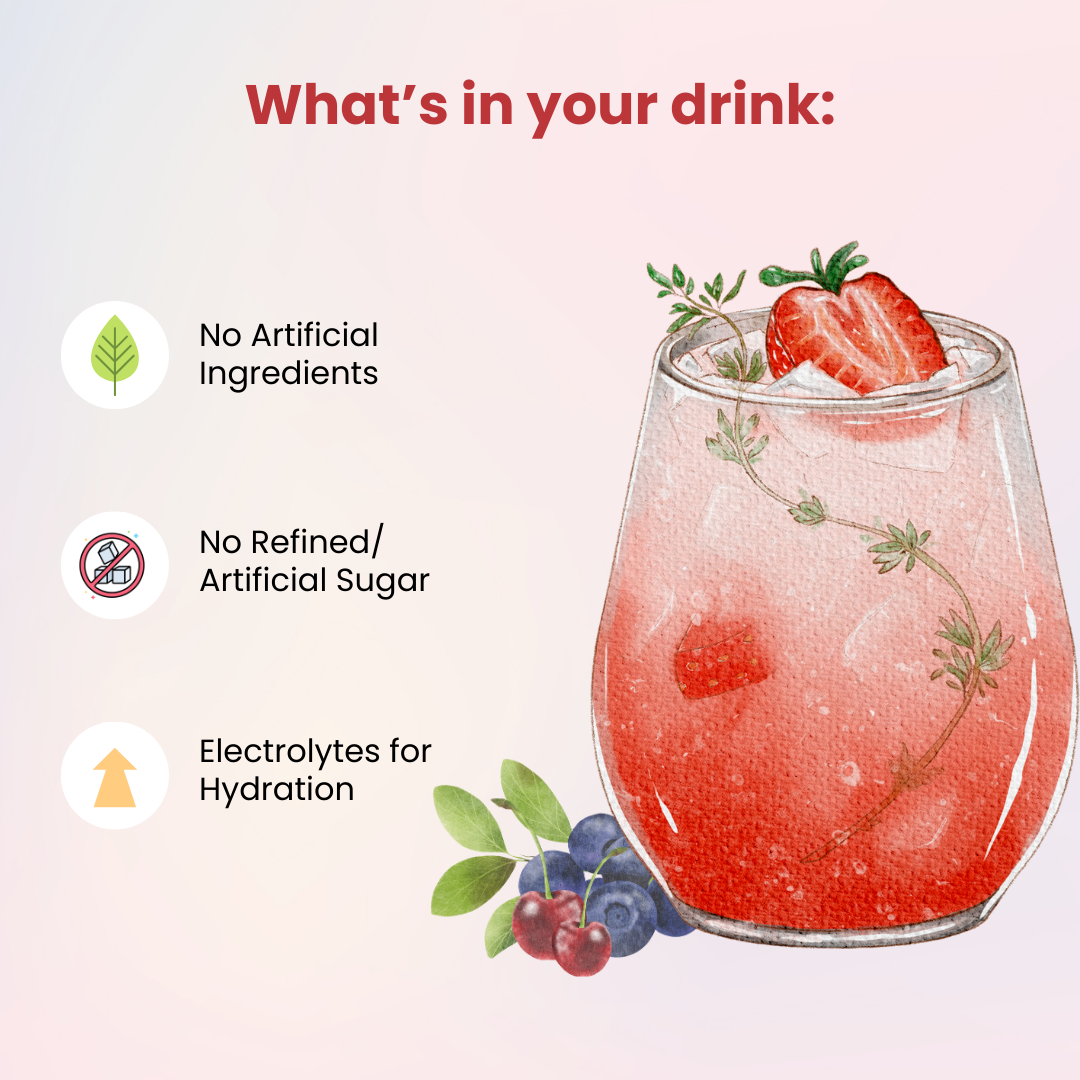 Mixed Berry Instant Drink Mix