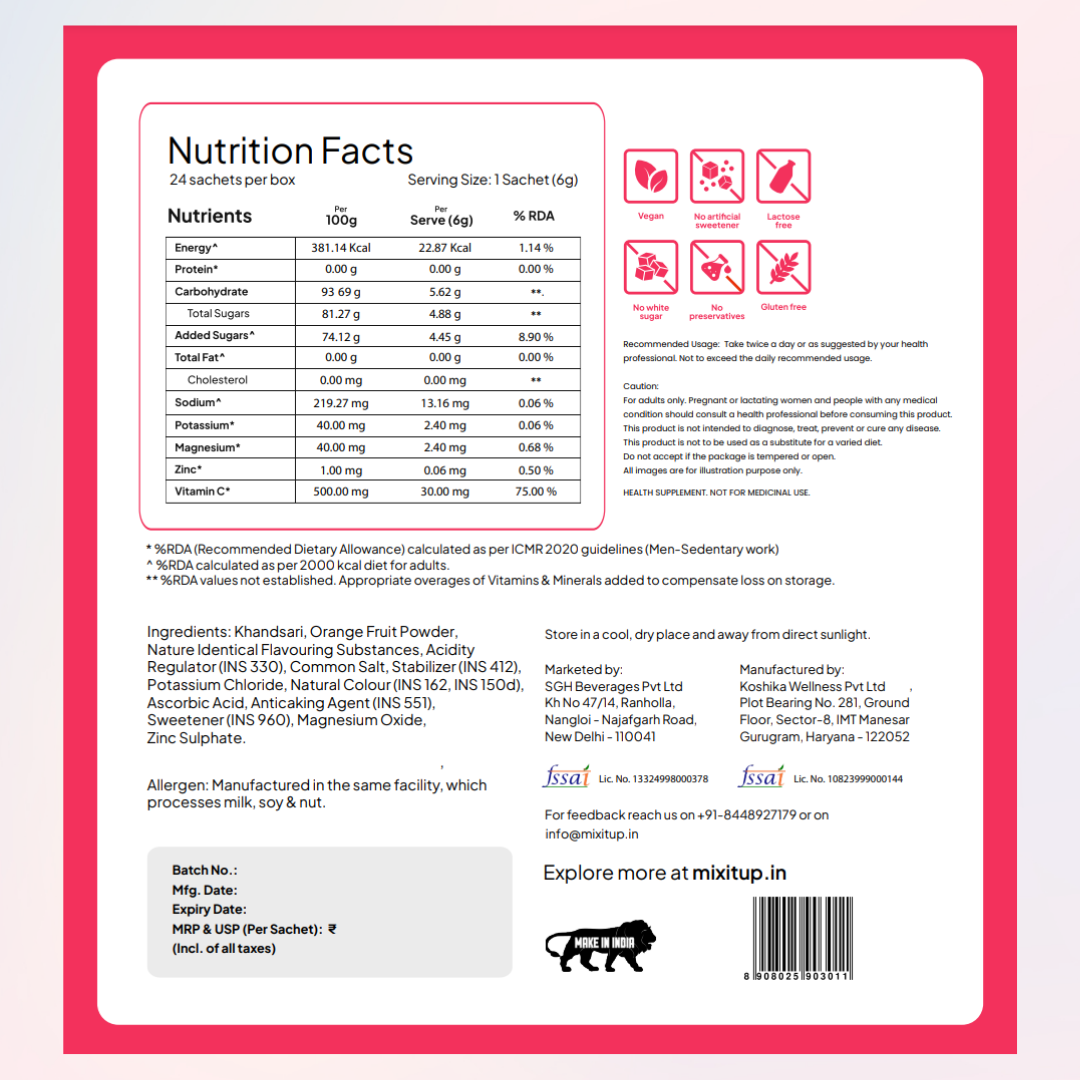 Watermelon Instant Drink Mix